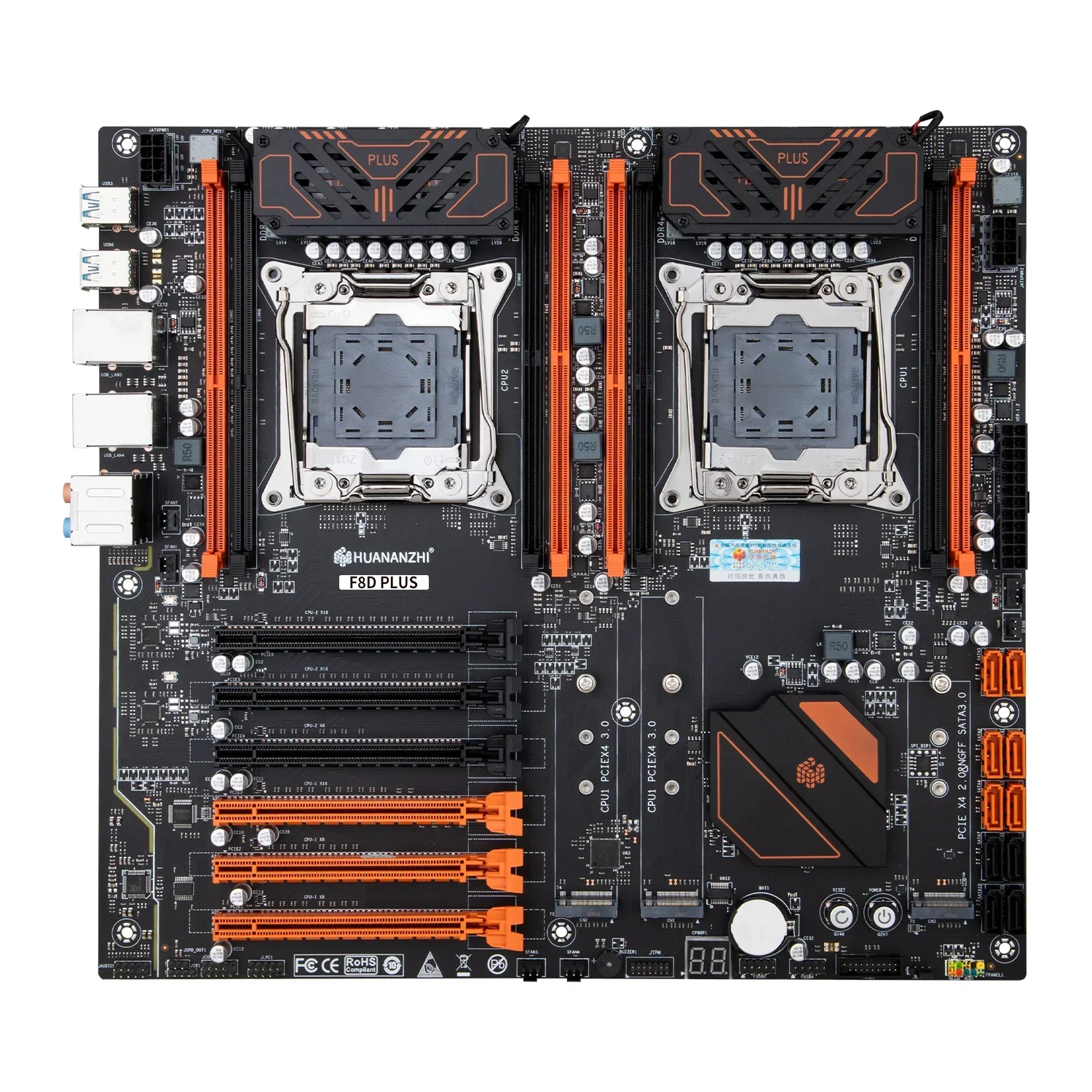 マザーボードセット,HUANANZHI-X99 f8d pl - E5 2696 V3 のレビューと価格
